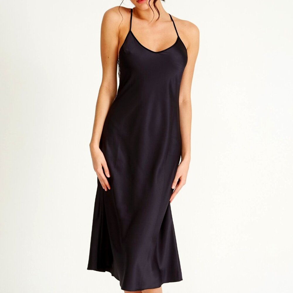 Rya Collection Modesty Gown - Black - Medium